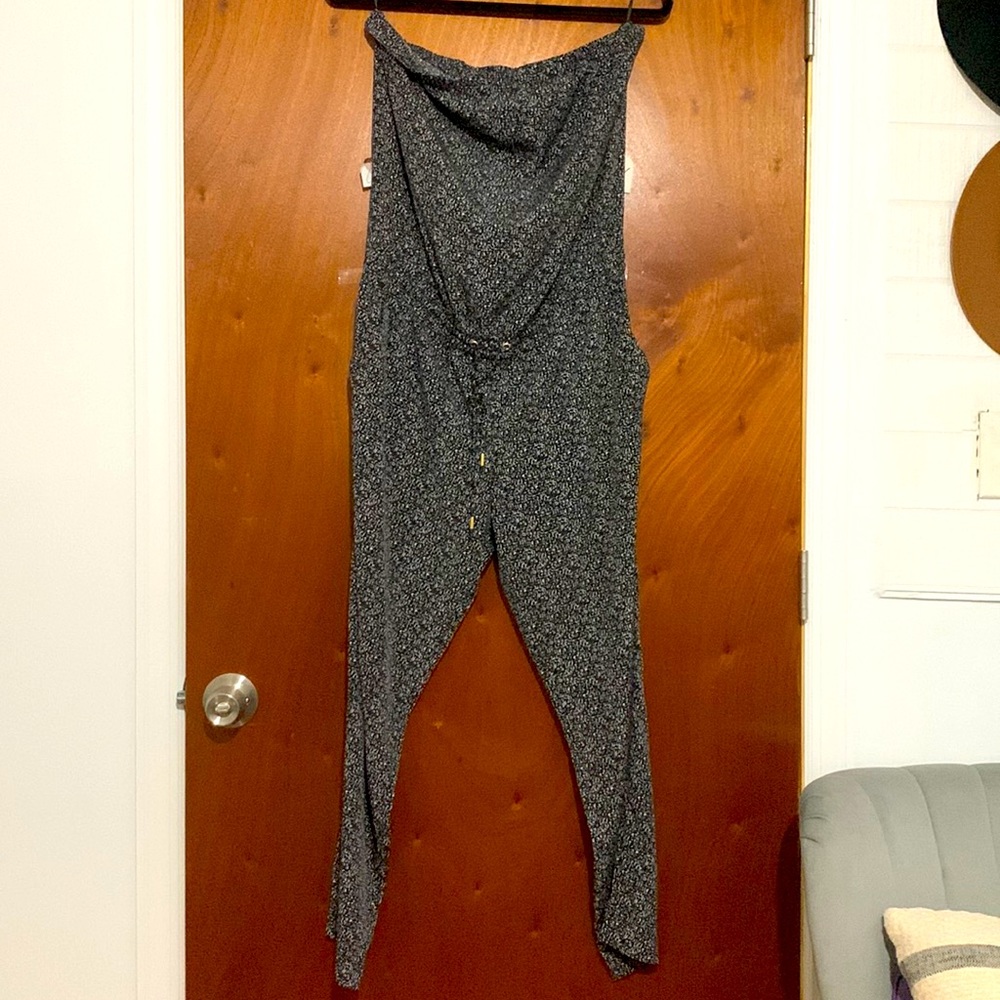 Tube top pant jumpsuit